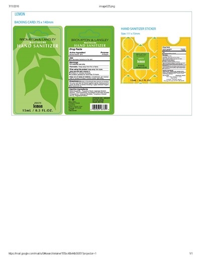 Label (Zetsy Lemon Label)